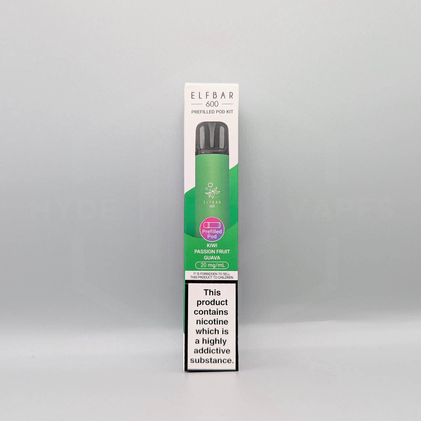 Elf Bar 600 Prefilled Pod Kit - Kiwi Passion Fruit Guava