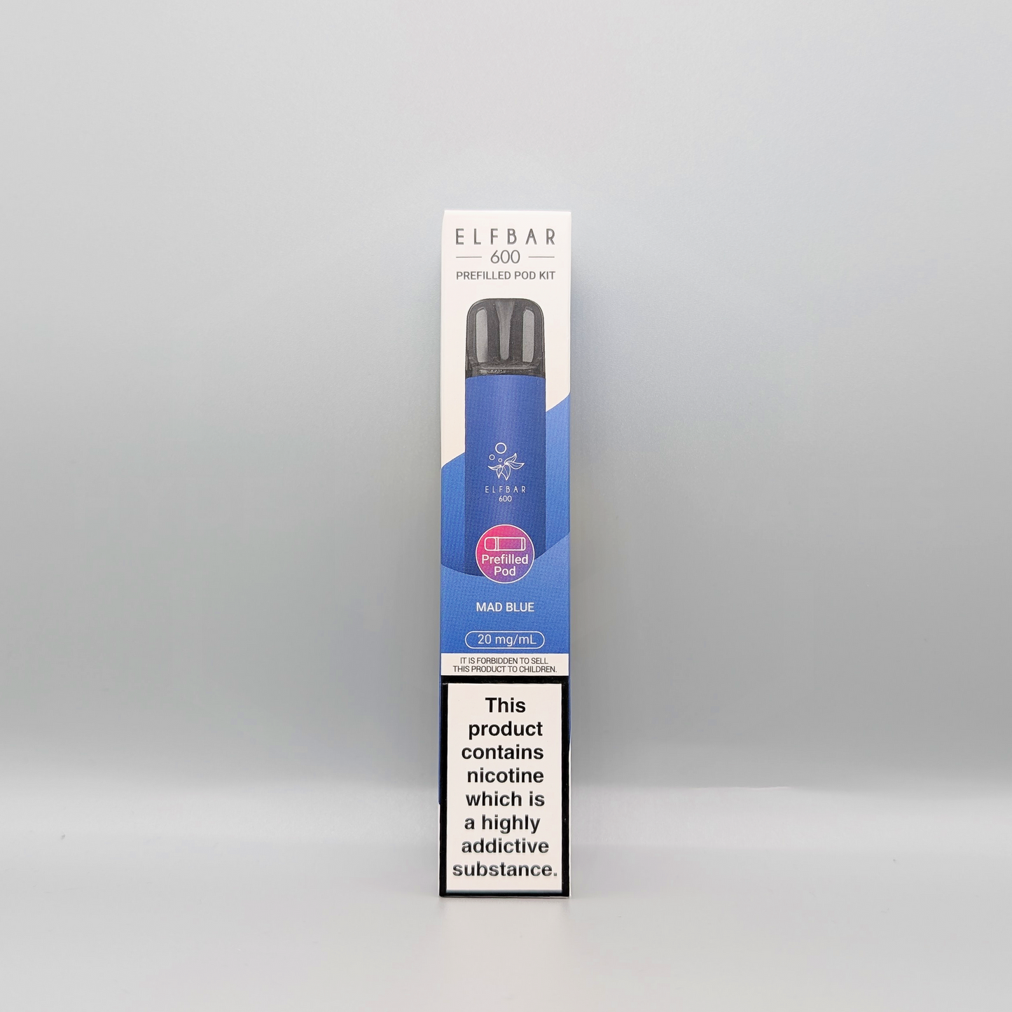 Elf Bar 600 Prefilled Pod Kit - Mad Blue