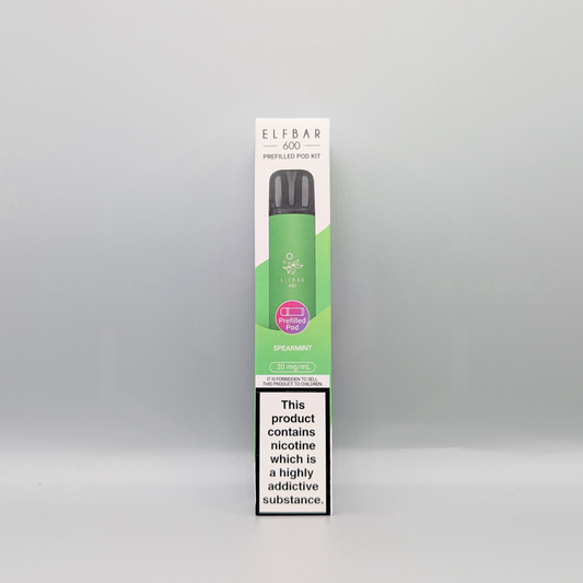 Elf Bar 600 Prefilled Pod Kit - Spearmint