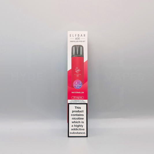 Elf Bar 600 Prefilled Pod Kit - Watermelon