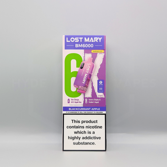 Lost Mary BM6000 Prefilled Pod Kit - Blackcurrant Apple