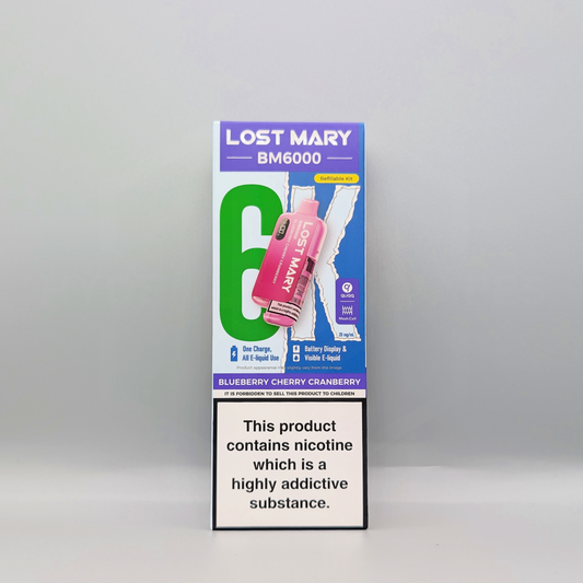Lost Mary BM6000 Prefilled Pod Kit - Blueberry Cherry Cranberry