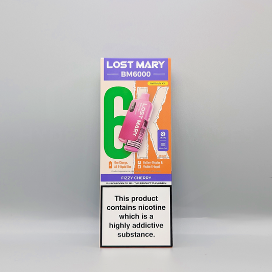 Lost Mary BM6000 Prefilled Pod Kit - Fizzy Cherry