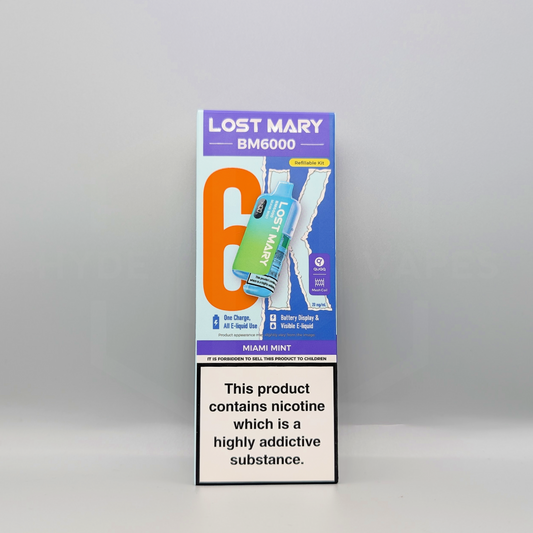 Lost Mary BM6000 Prefilled Pod Kit - Miami Mint