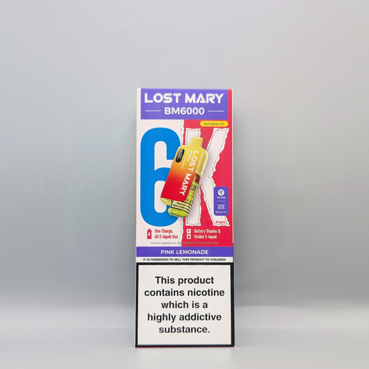 Lost Mary BM6000 Prefilled Pod Kit - Pink Lemonade