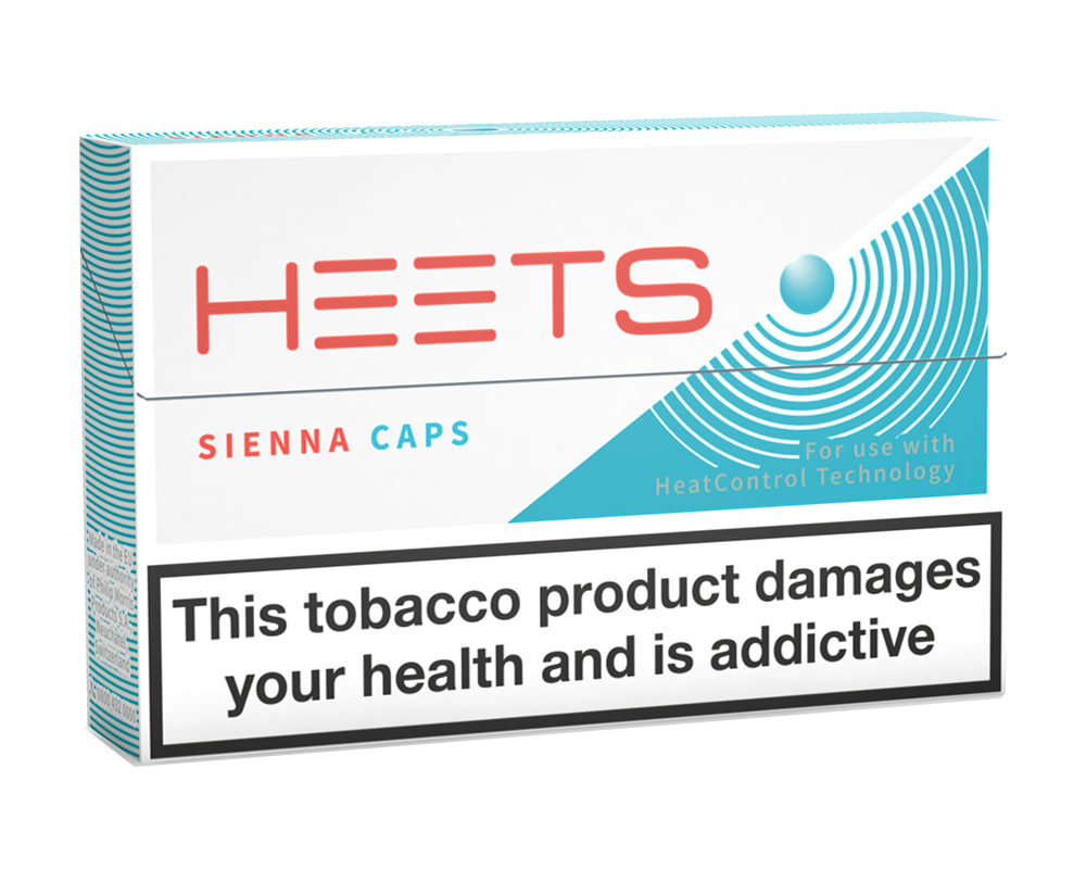 HEETS - Sienna Caps Label - Hyde Vapes - Waterloo