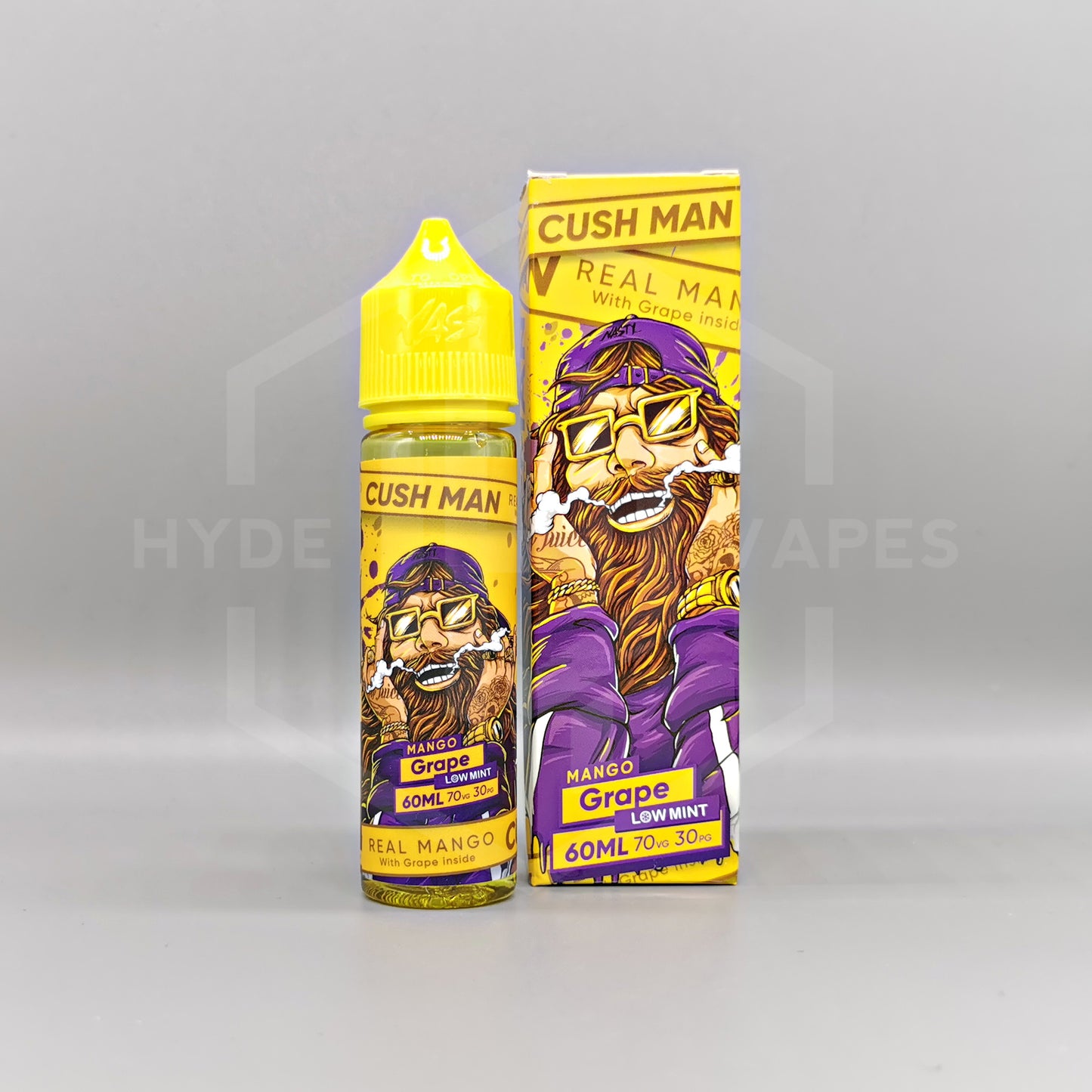 Nasty Juice Cush Man Series - Mango Grape - Hyde Vapes - Waterloo
