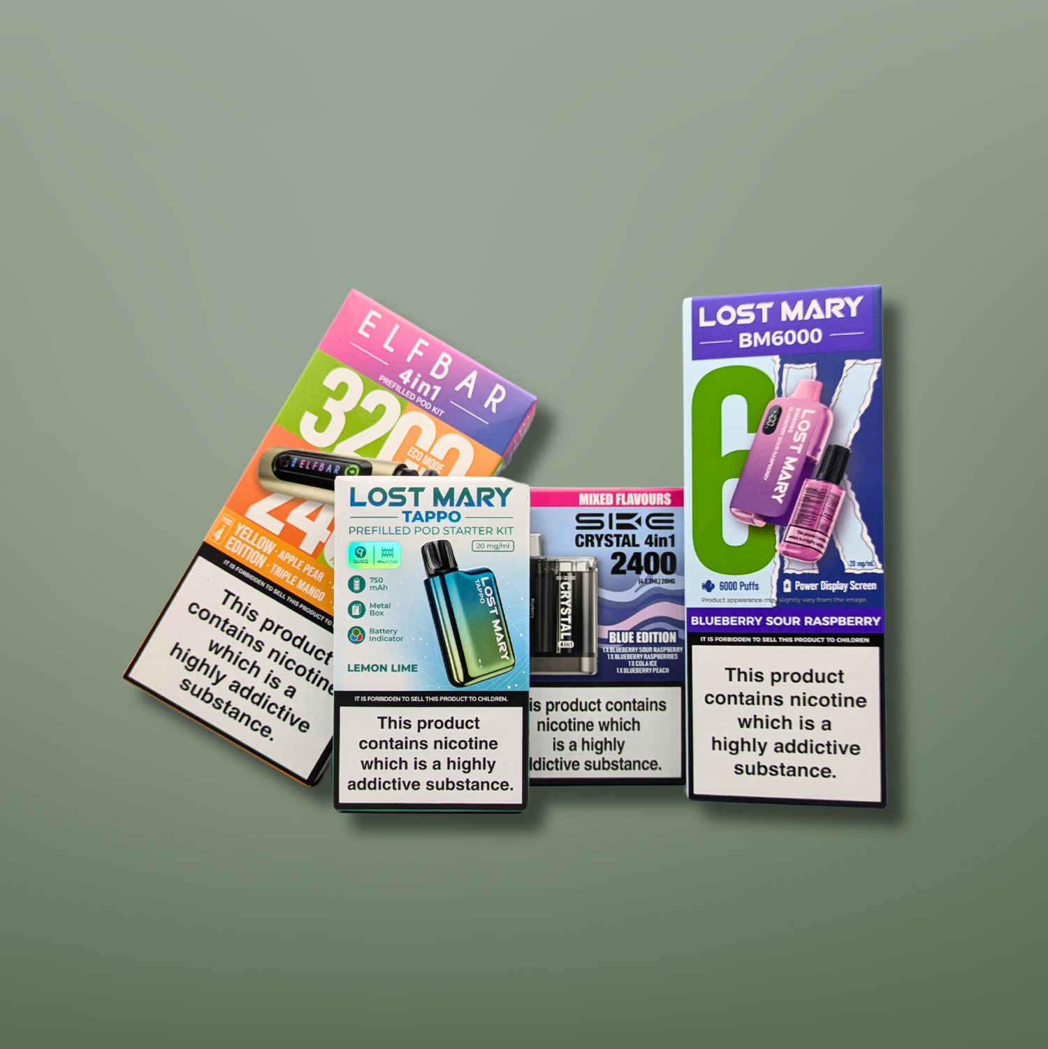 Pre-Filled Pod Devices