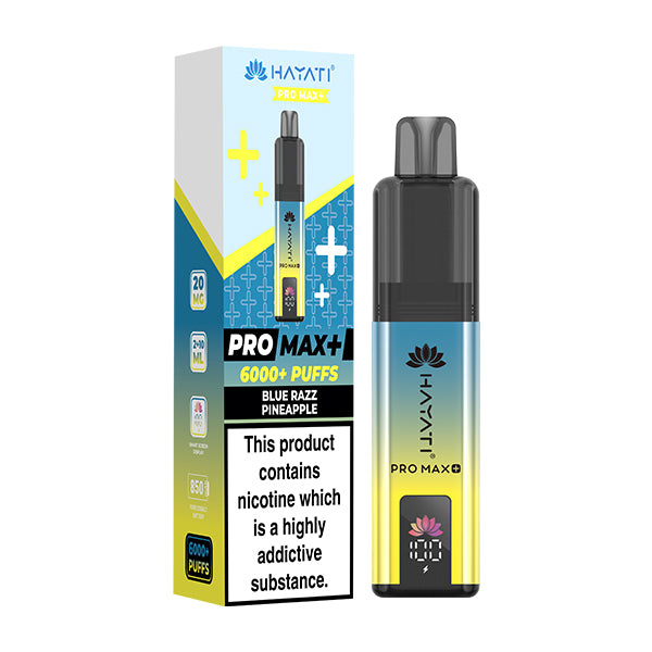 Hayati Pro Max 6000+ Pod Kit - Blue Razz Pineapple