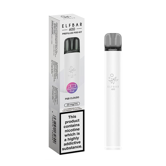 Elf Bar 600 Prefilled Pod Kit - P&B Cloudd