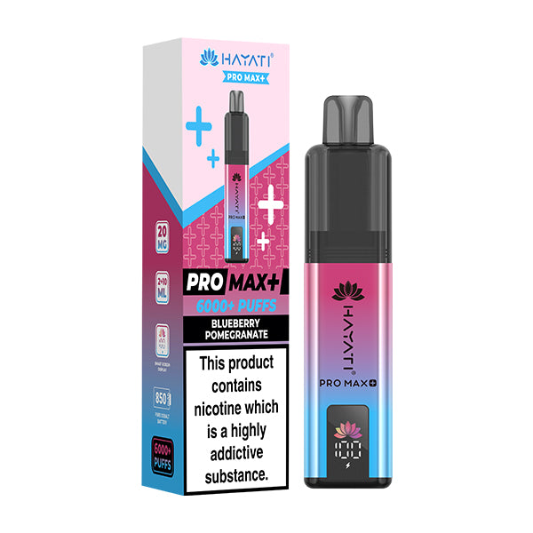 Hayati Pro Max 6000+ Pod Kit - Blueberry Pomegranate