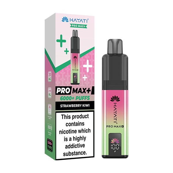 Hayati Pro Max 6000+ Pod Kit - Strawberry Kiwi