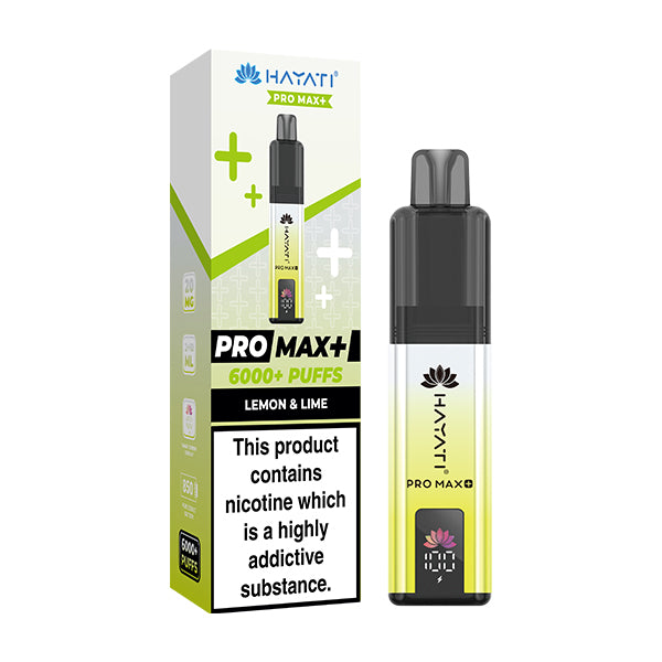 Hayati Pro Max 6000+ Pod Kit - Lemon & Lime