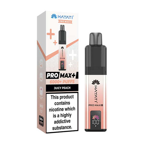 Hayati Pro Max 6000+ Pod Kit - Juicy Peach
