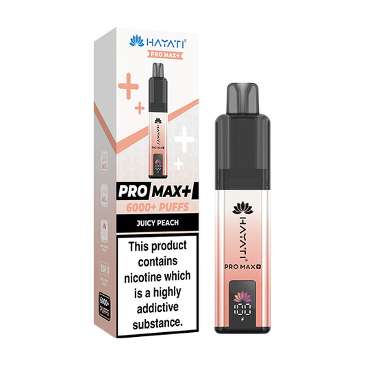 Hayati Pro Max 6000+ Pod Kit - Juicy Peach