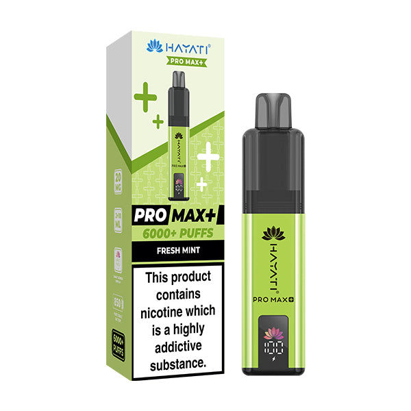 Hayati Pro Max 6000+ Pod Kit - Fresh Mint