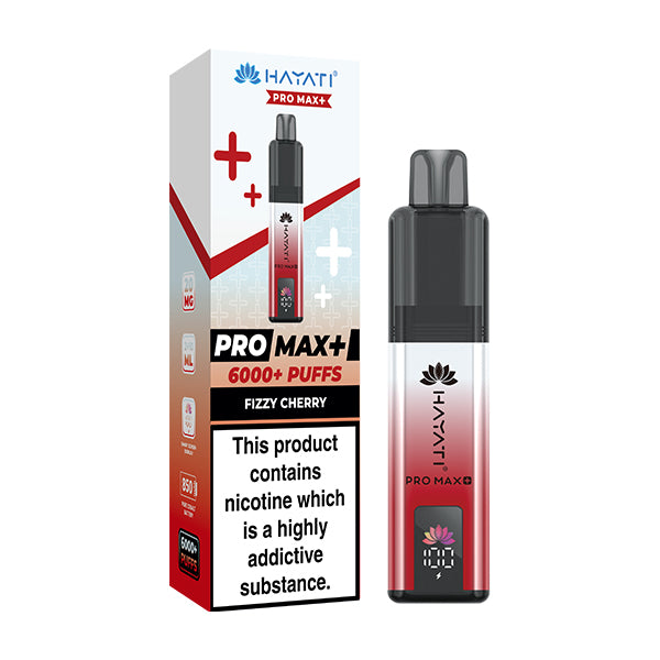 Hayati Pro Max 6000+ Pod Kit - Fizzy Cherry
