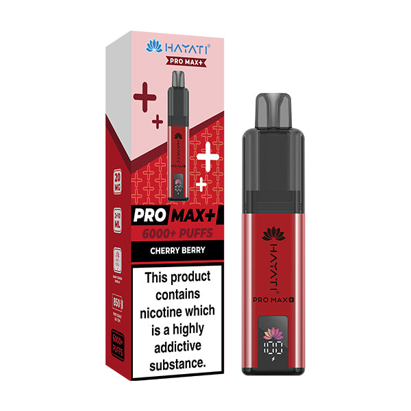 Hayati Pro Max 6000+ Pod Kit - Cherry Berry