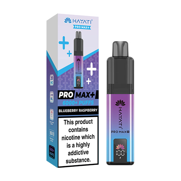 Hayati Pro Max 6000+ Pod Kit - Blueberry Raspberry