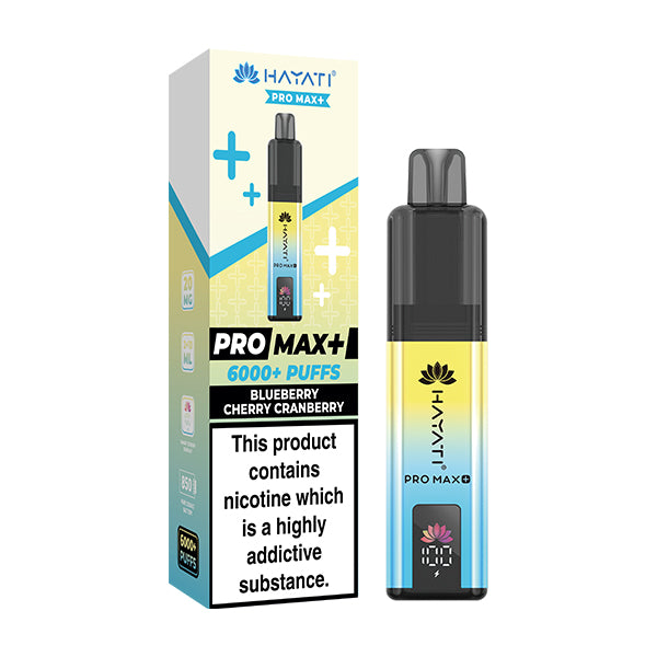 Hayati Pro Max 6000+ Pod Kit - Blueberry Cherry Cranberry