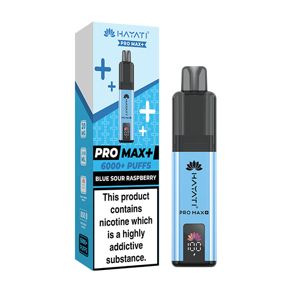 Hayati Pro Max 6000+ Pod Kit - Blue Sour Raspberry