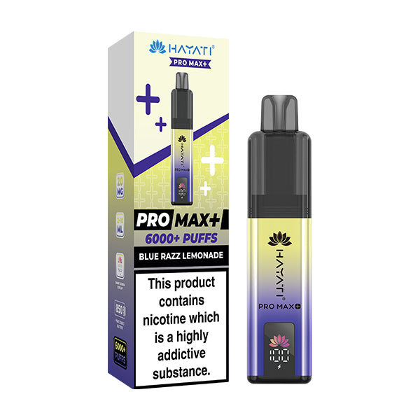 Hayati Pro Max 6000+ Pod Kit - Blue Razz Lemonade