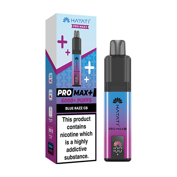 Hayati Pro Max 6000+ Pod Kit - Blue Razz GB