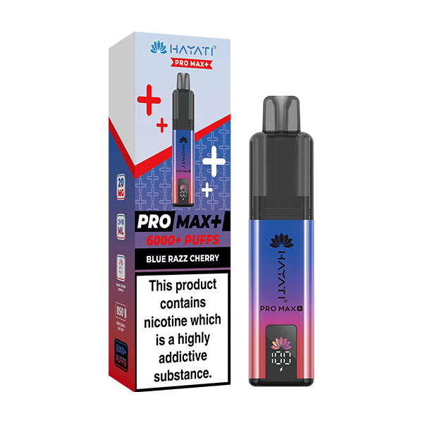 Hayati Pro Max 6000+ Pod Kit - Blue Razz Cherry