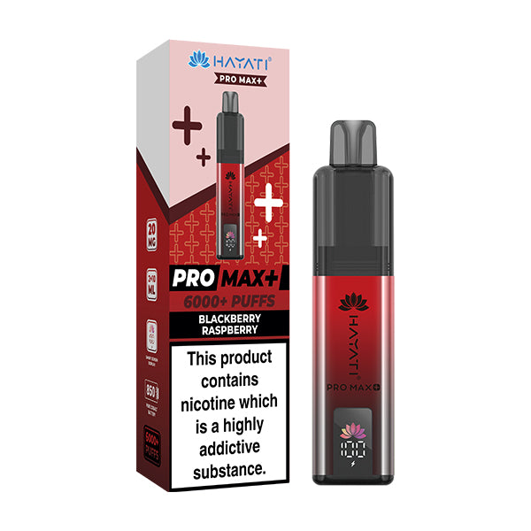 Hayati Pro Max 6000+ Pod Kit - Blackberry Raspberry