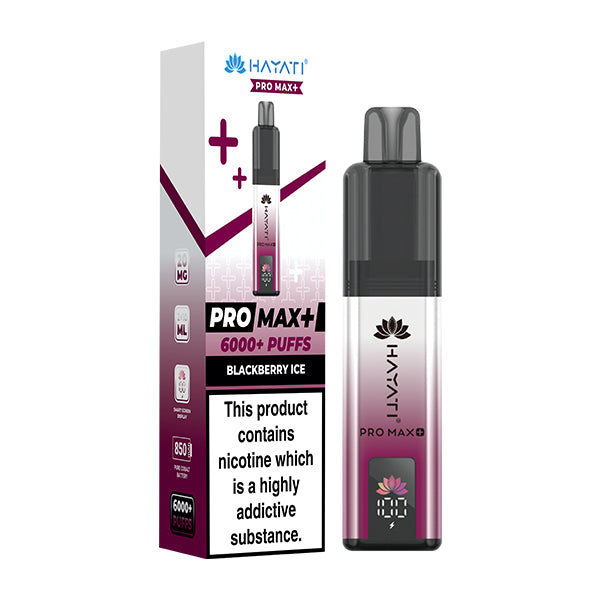 Hayati Pro Max 6000+ Pod Kit - Blackberry Ice