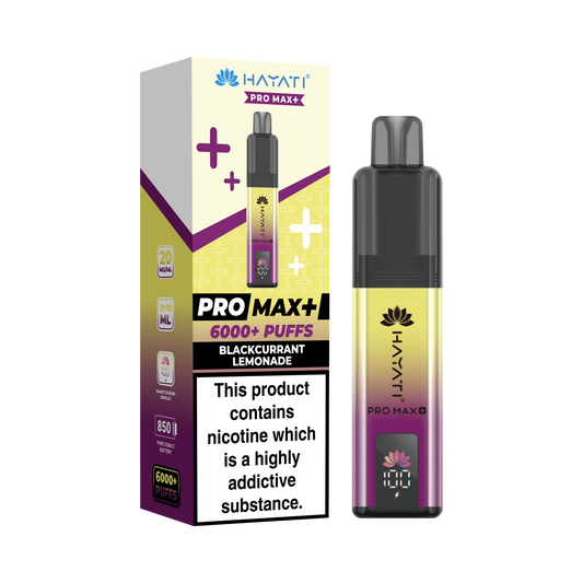 Hayati Pro Max 6000+ Pod Kit - Blackcurrant Lemonade