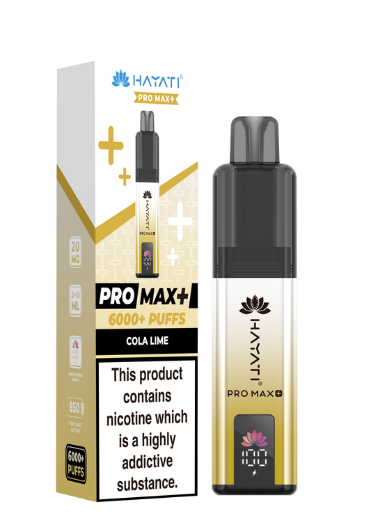 Hayati Pro Max 6000+ Pod Kit - Cola Lime