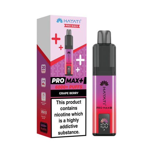 Hayati Pro Max 6000+ Pod Kit - Grape Berry