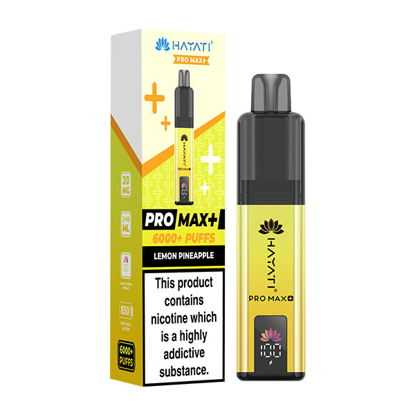 Hayati Pro Max 6000+ Pod Kit - Lemon Pineapple