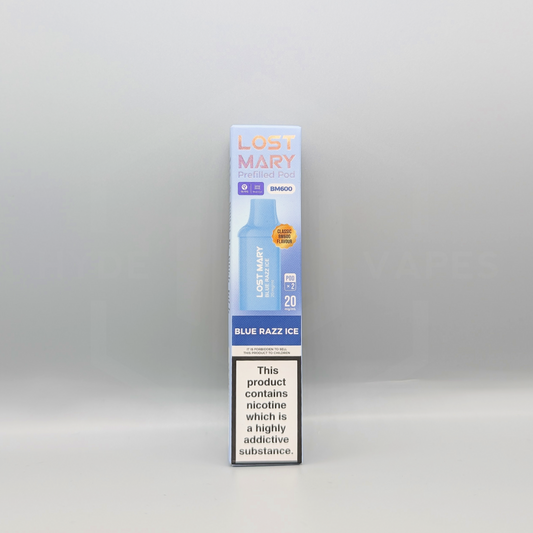 Lost Mary BM600 Prefilled Pod - Blue Razz Ice