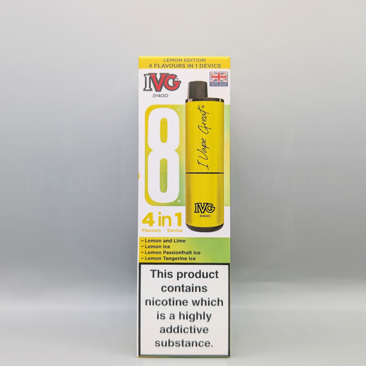 IVG 2400 Rechargeable - Lemon Edition
