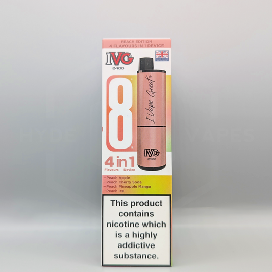 IVG 2400 Rechargeable - Peach Edition