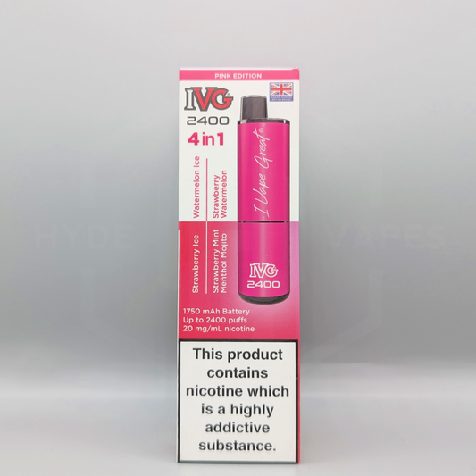 IVG 2400 Rechargeable - Pink Edition