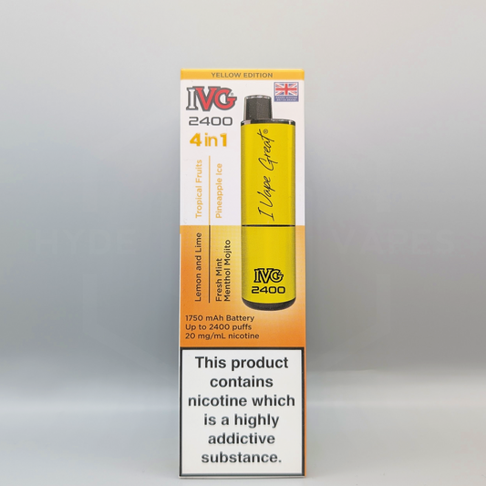 IVG 2400 Rechargeable - Yellow Edition