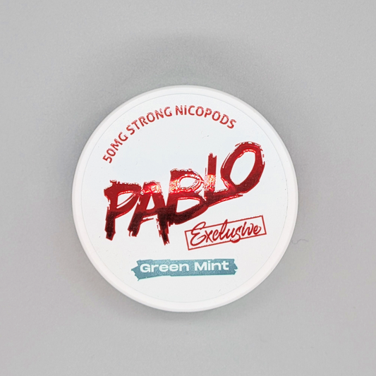 Pablo Exclusive Nicotine Pouches - Green Mint
