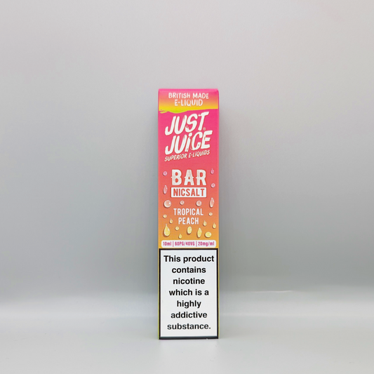 Just Juice Bar Nic Salt - Tropical Peach