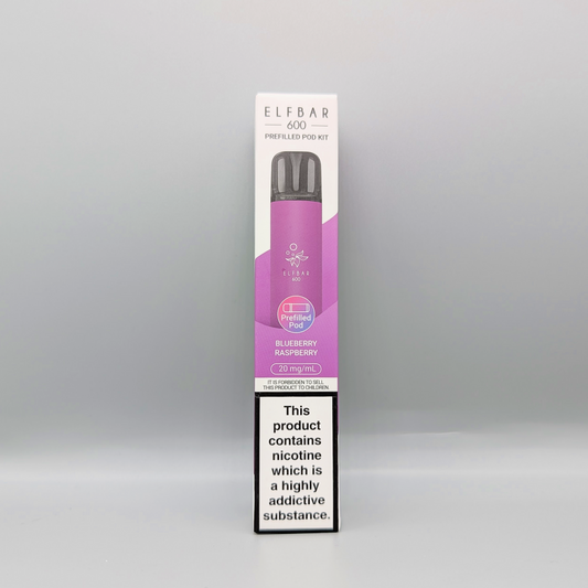 Elf Bar 600 Prefilled Pod Kit - Blueberry Raspberry