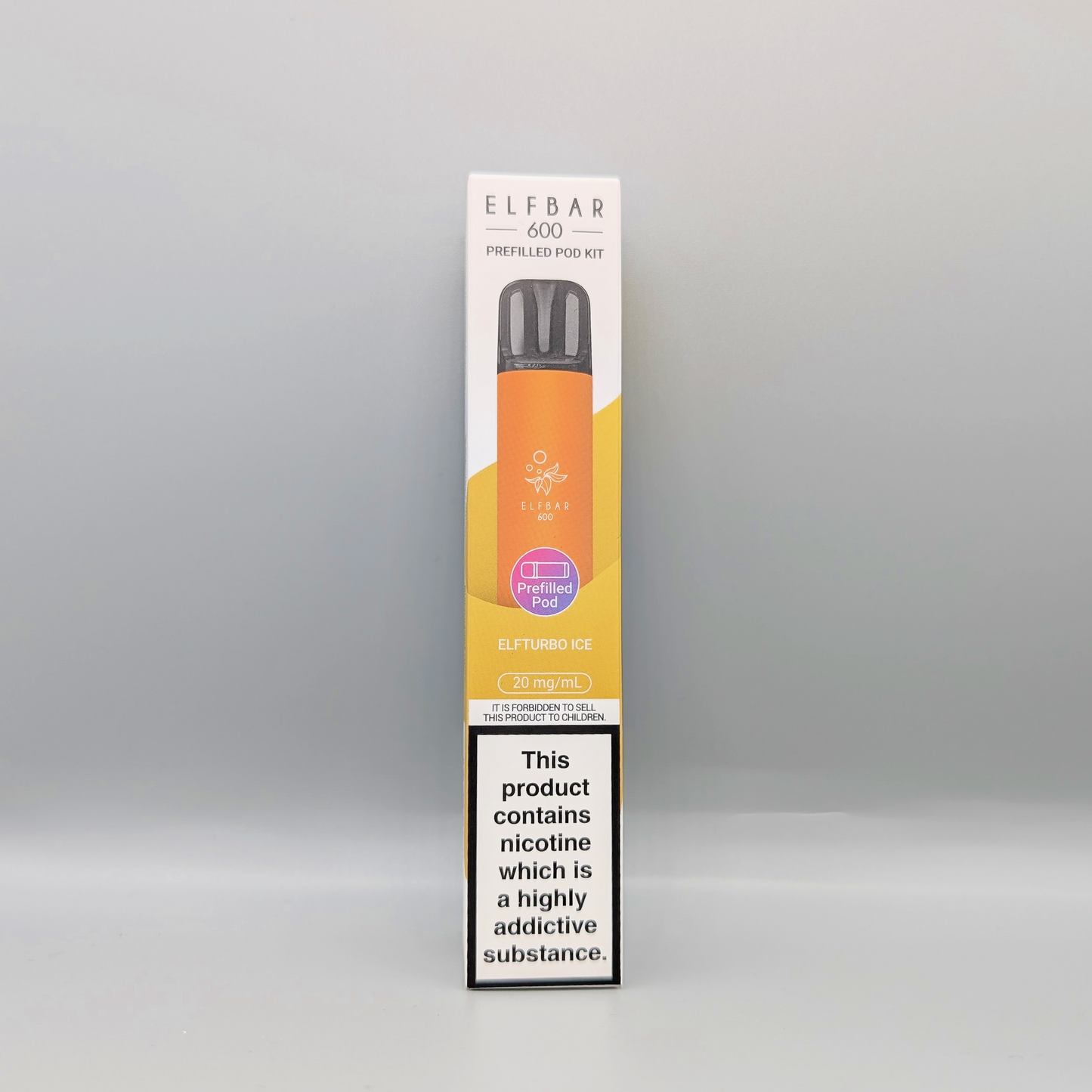 Elf Bar 600 Prefilled Pod Kit - Elfturbo Ice