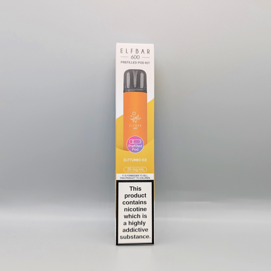 Elf Bar 600 Prefilled Pod Kit - Elfturbo Ice