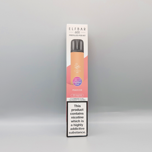 Elf Bar 600 Prefilled Pod Kit - Peach Ice