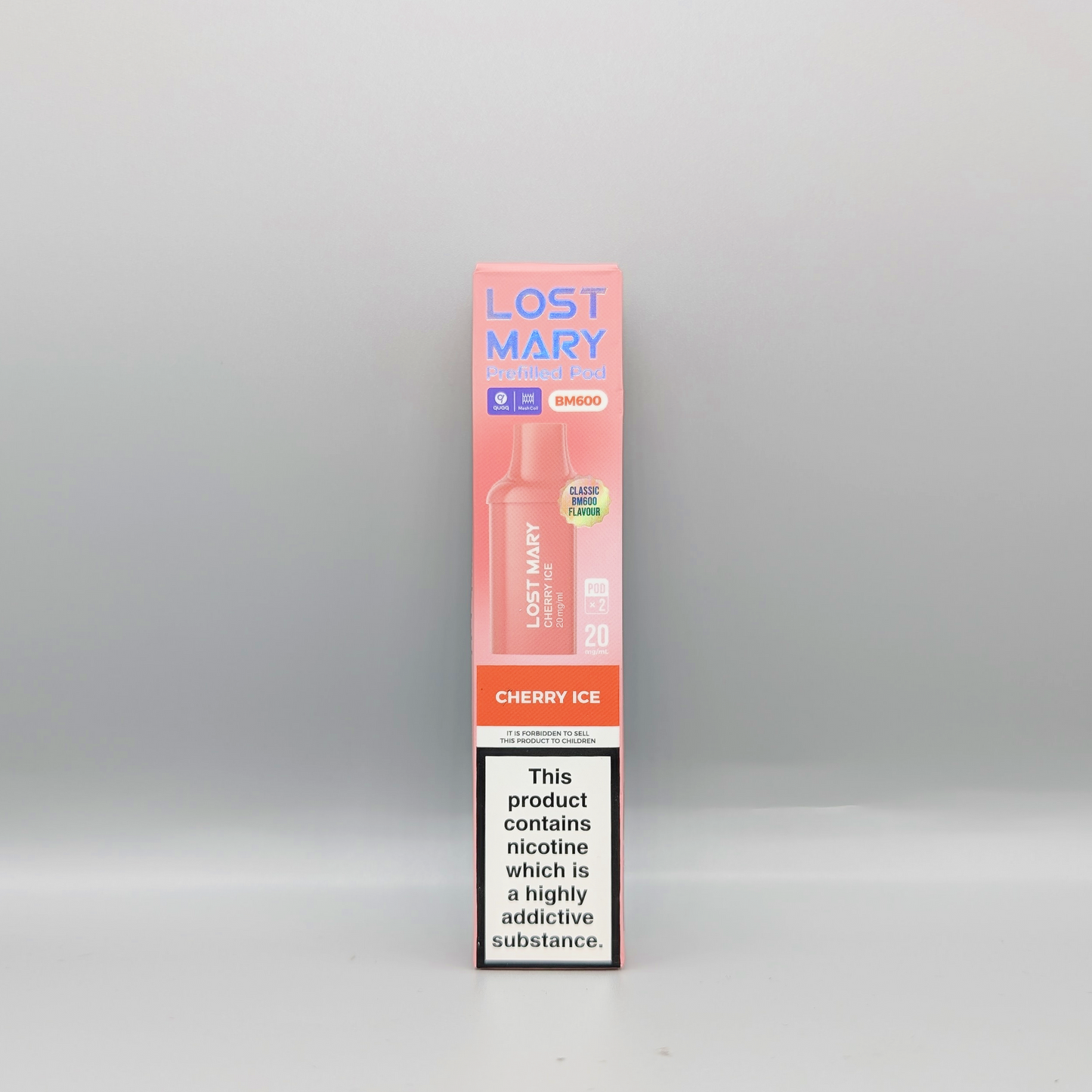 Lost Mary BM600 Prefilled Pod - Cherry Ice