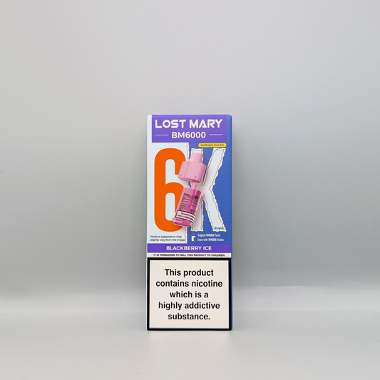 Lost Mary BM6000 Refill Pod - Blackberry Ice