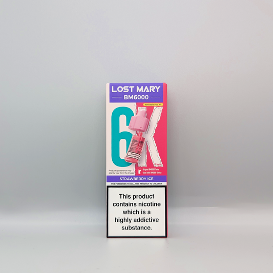 Lost Mary BM6000 Refill Pod - Strawberry Ice
