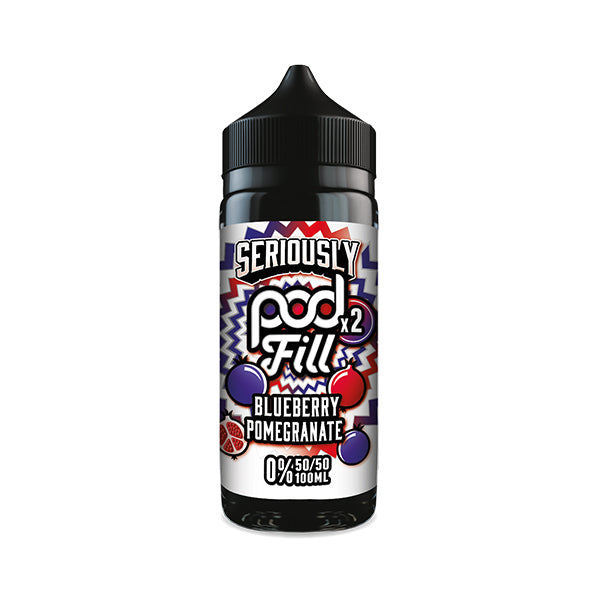 Doozy Seriously Pod Fill Shortfill - Blueberry Pomegranate