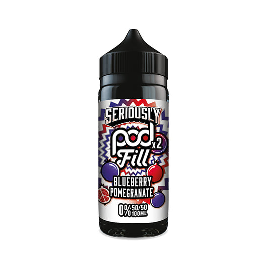 Doozy Seriously Pod Fill Shortfill - Blueberry Pomegranate